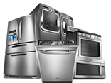 Major household appliances included in an appliance inspection