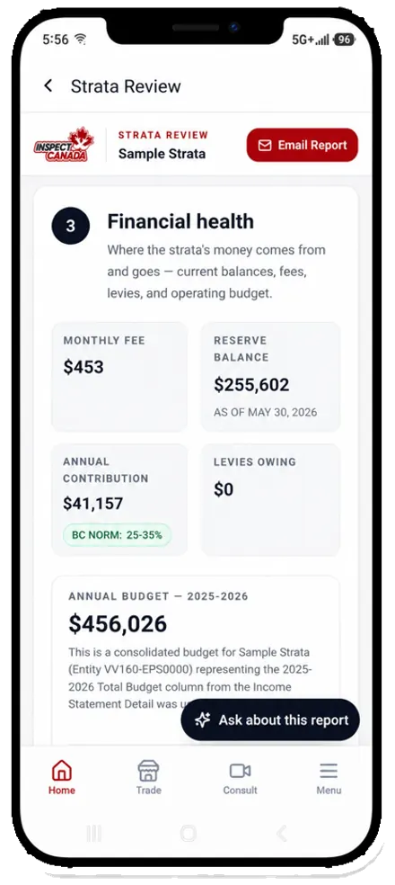 Strata Review screen 3