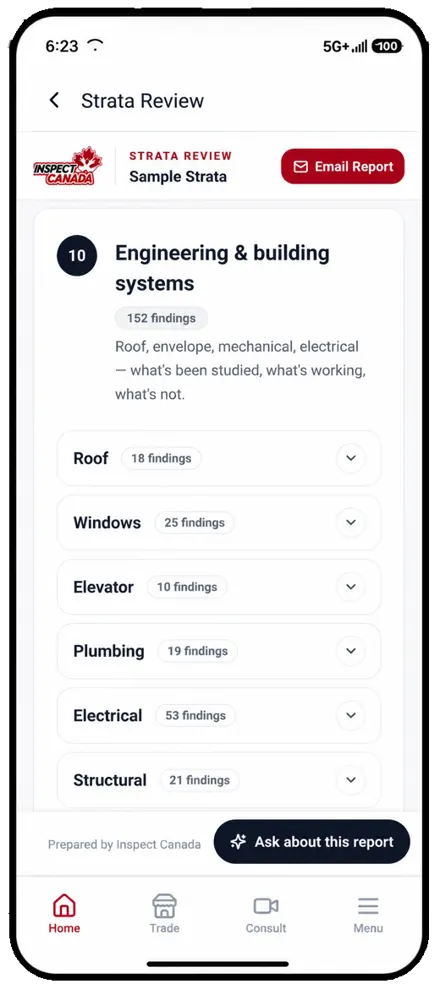 Strata Review screen 9