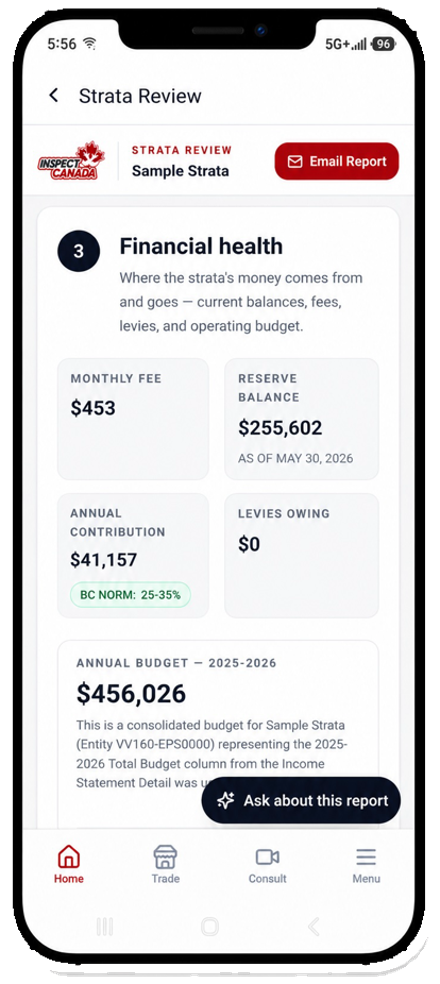Strata Review screen 3